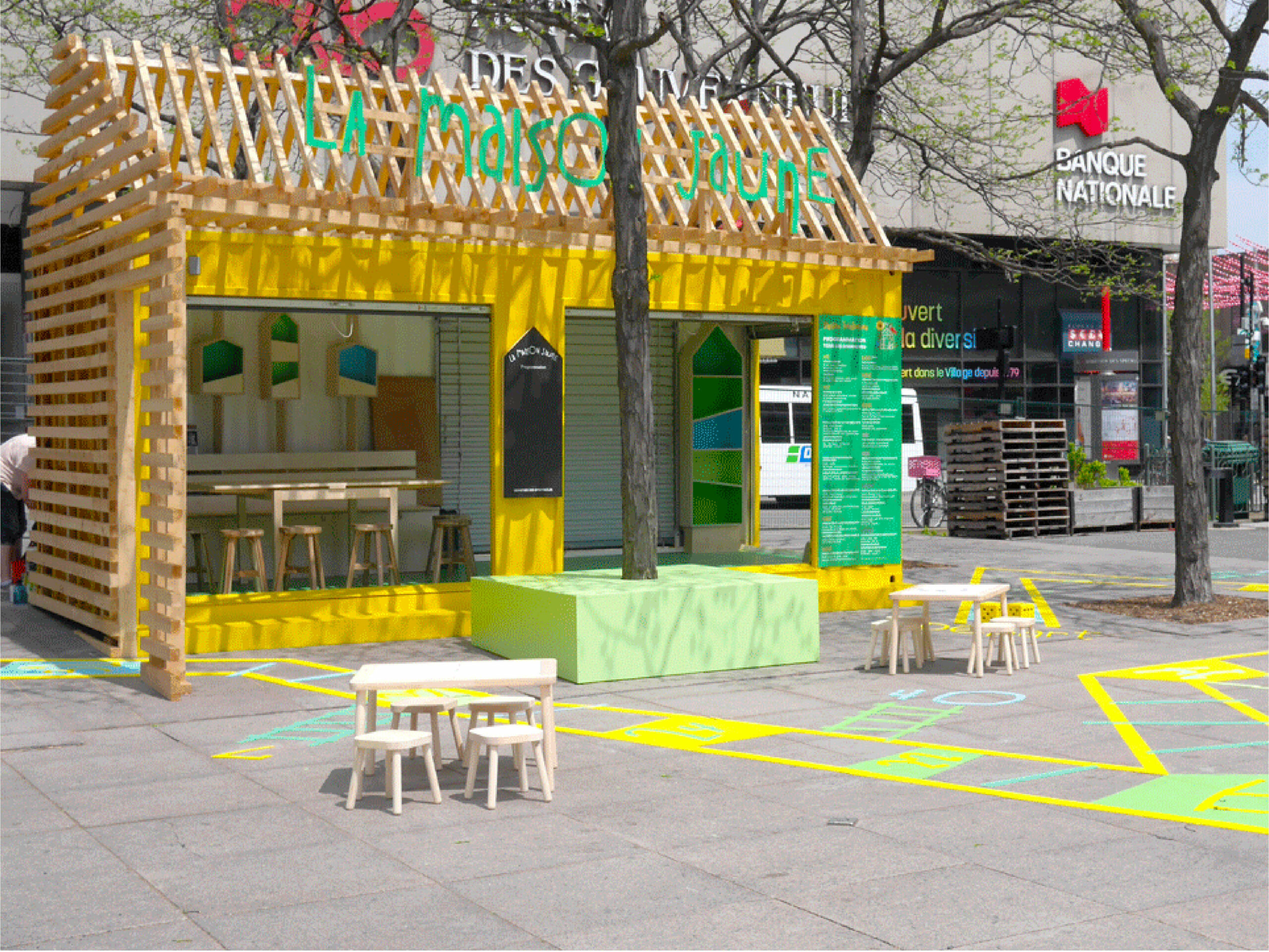 La-maison-jaune-prête-à-accueillir-les-enfants