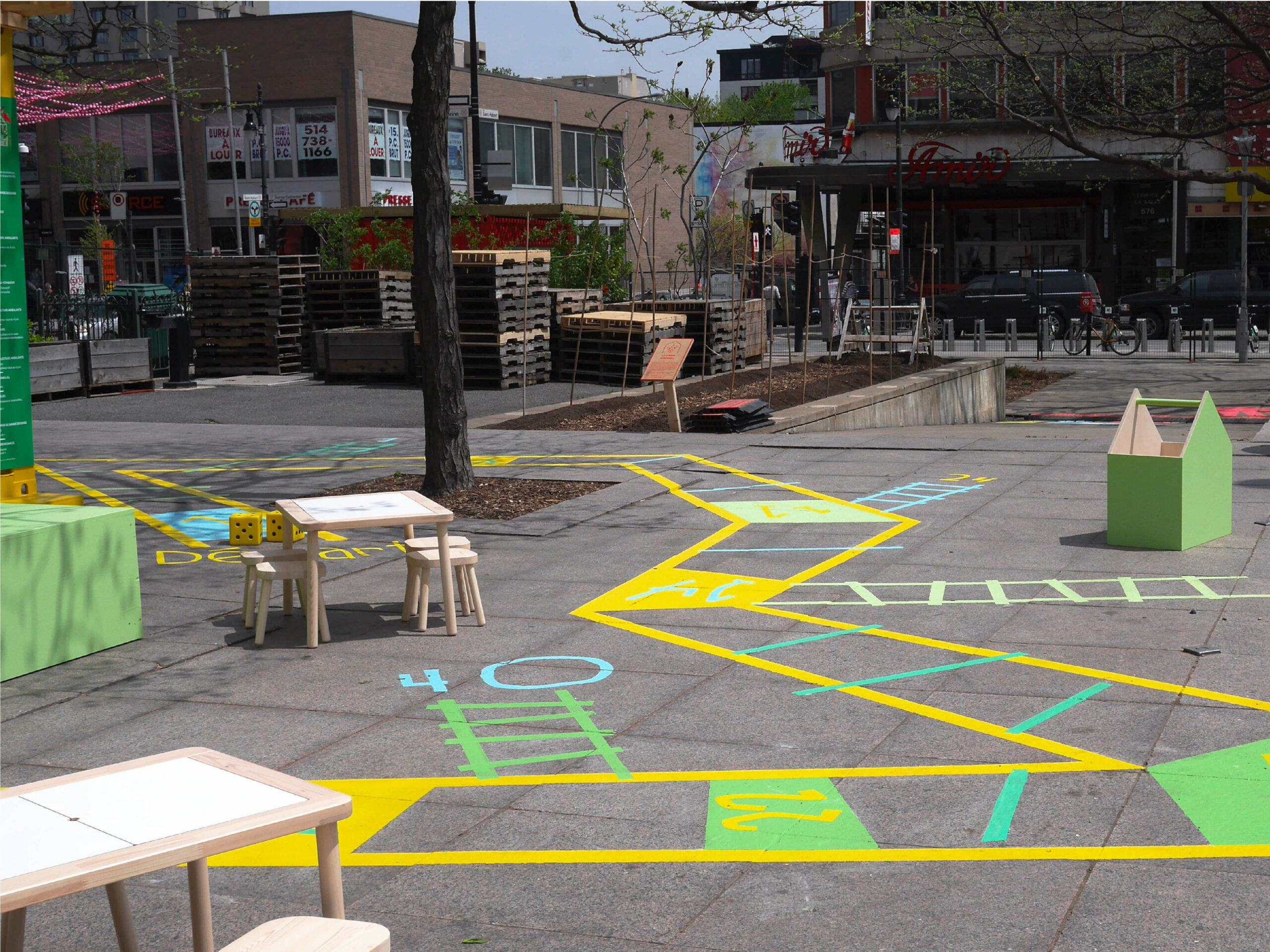 L&rsquo;aménagement-de-la-place