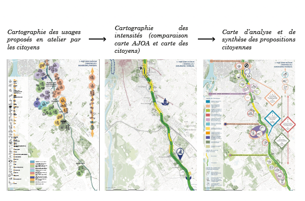 Analyse Grand parc canal en cartographie